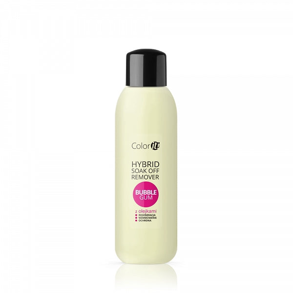 Hybrid Soak Off Remover z Olejkami Bubble Gum Płyn do Usuwania Hybryd 570ml