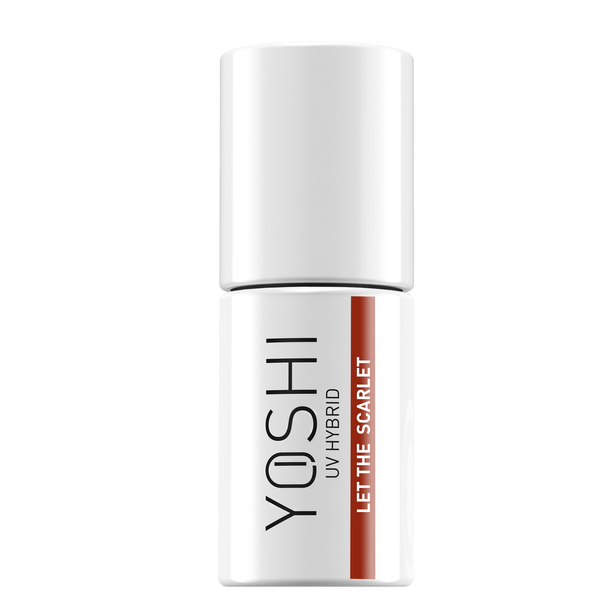 Yoshi - Lakier Hybrydowy 604 Let The Scarlet 6ml