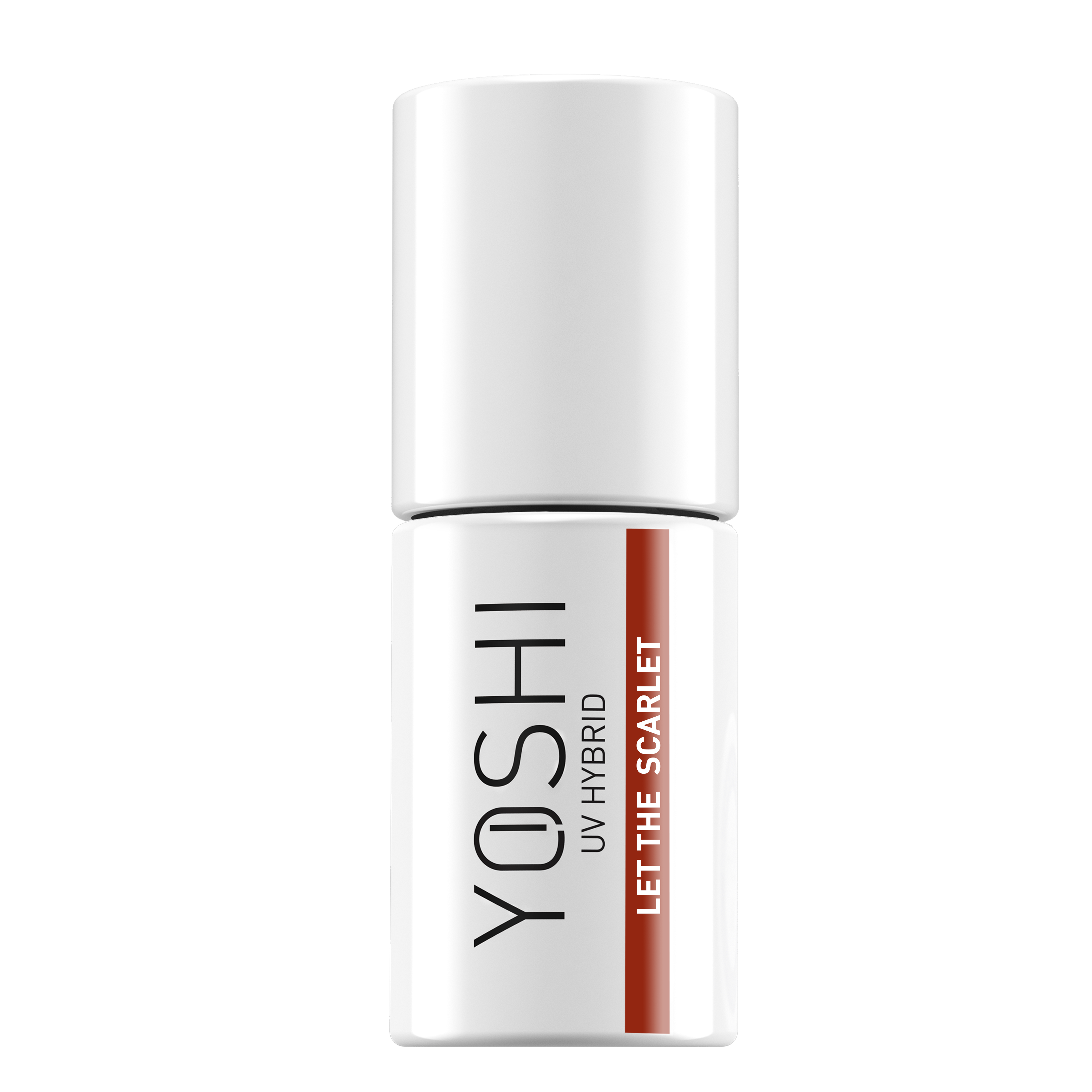 Yoshi - Lakier Hybrydowy 604 Let The Scarlet 6ml