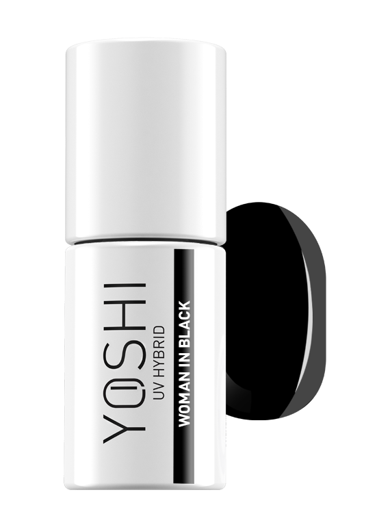 Yoshi - Lakier Hybrydowy 605 Woman In Black 6ml