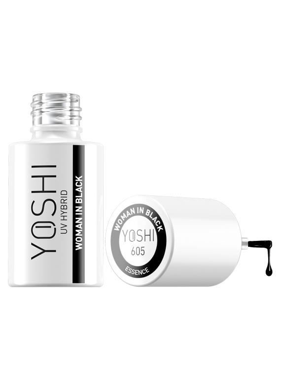 Yoshi - Lakier Hybrydowy 605 Woman In Black 6ml