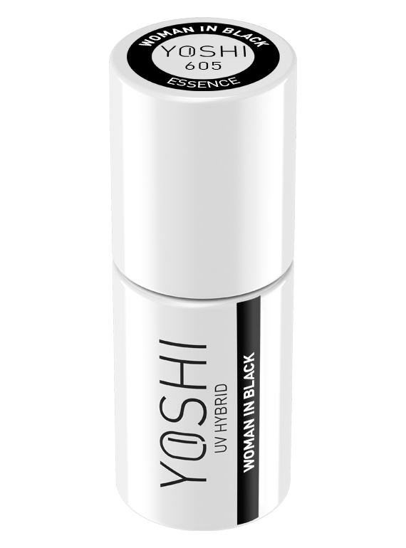 Yoshi - Lakier Hybrydowy 605 Woman In Black 6ml