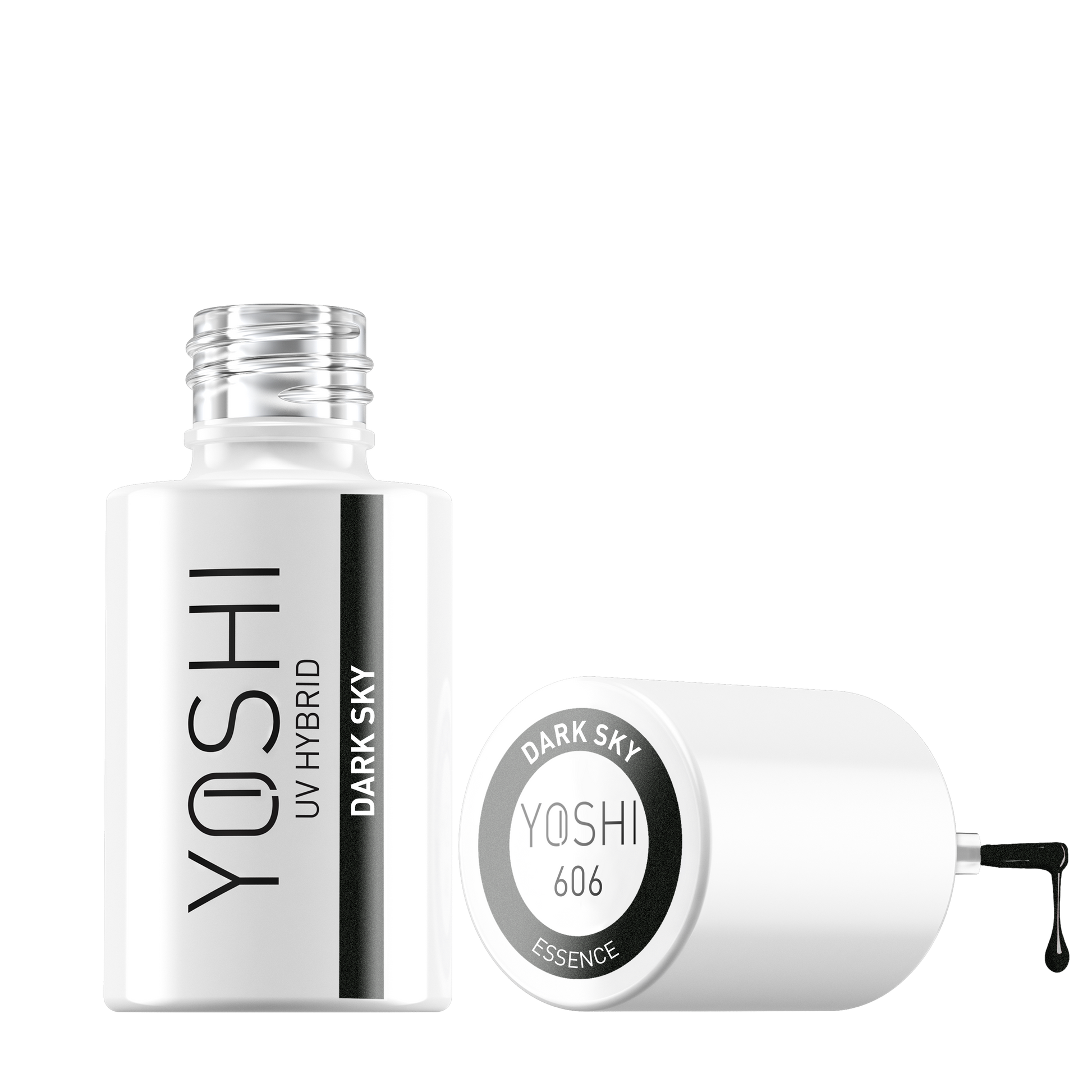 Yoshi - Lakier Hybrydowy 606 Dark Sky 6ml