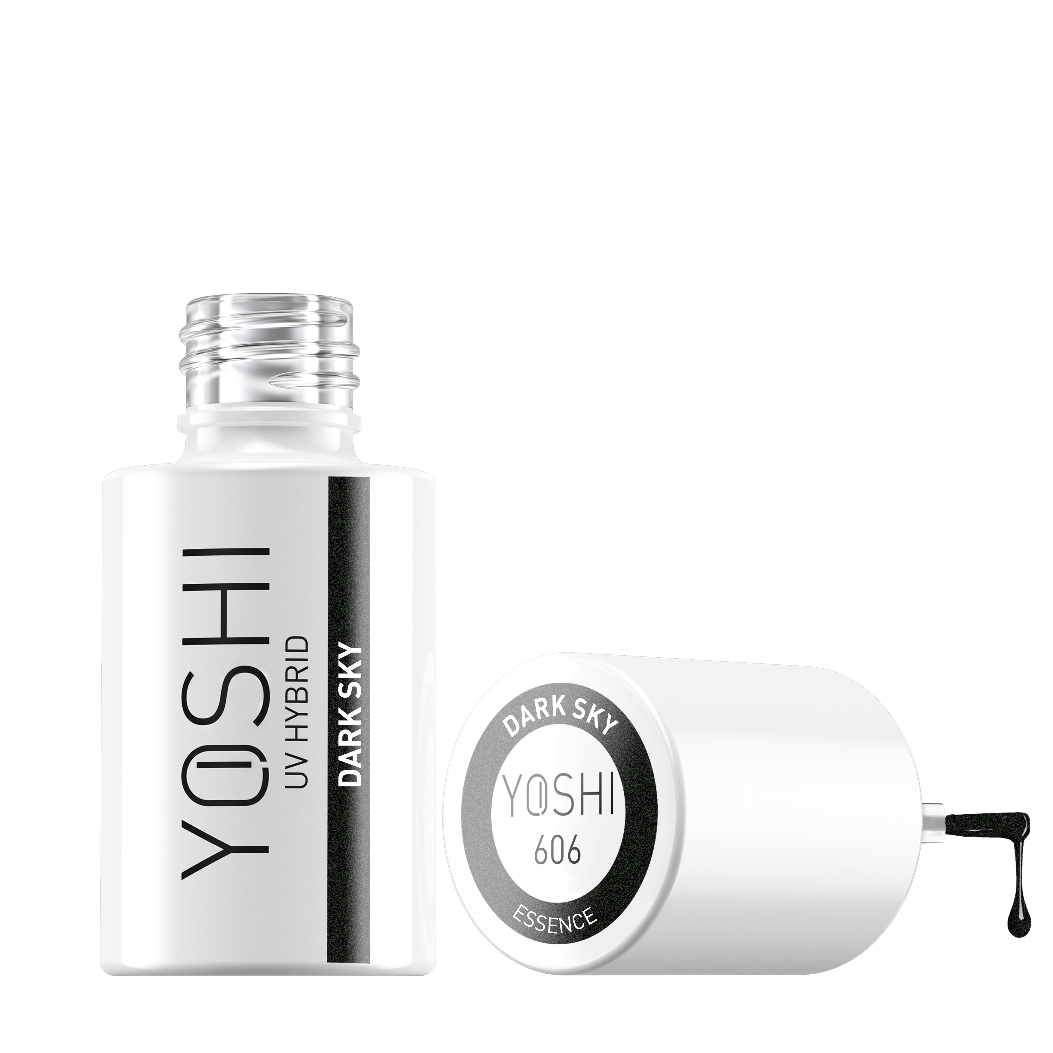 Yoshi - Lakier Hybrydowy 606 Dark Sky 6ml