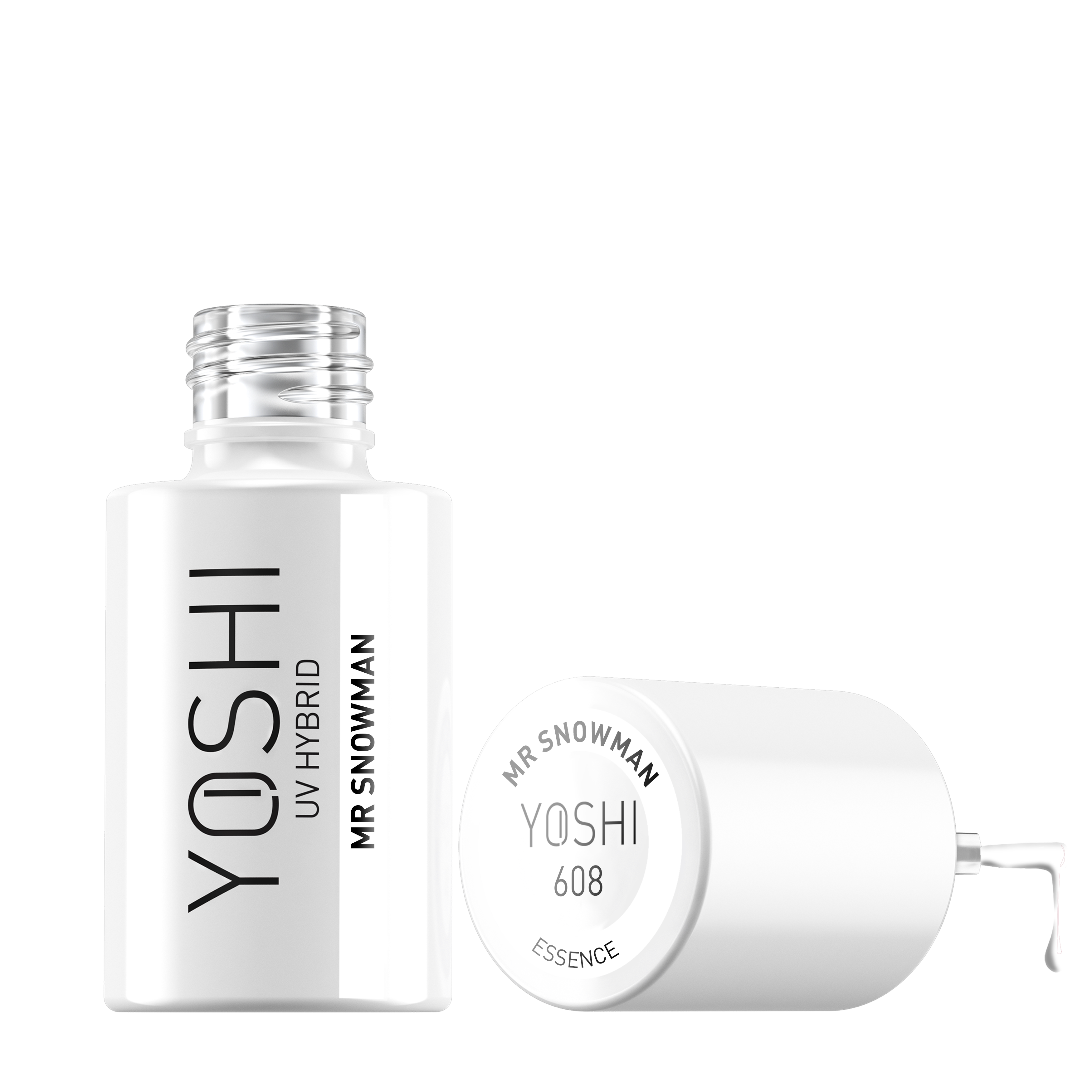 Yoshi - Lakier Hybrydowy 608 Mr Snowman 6ml