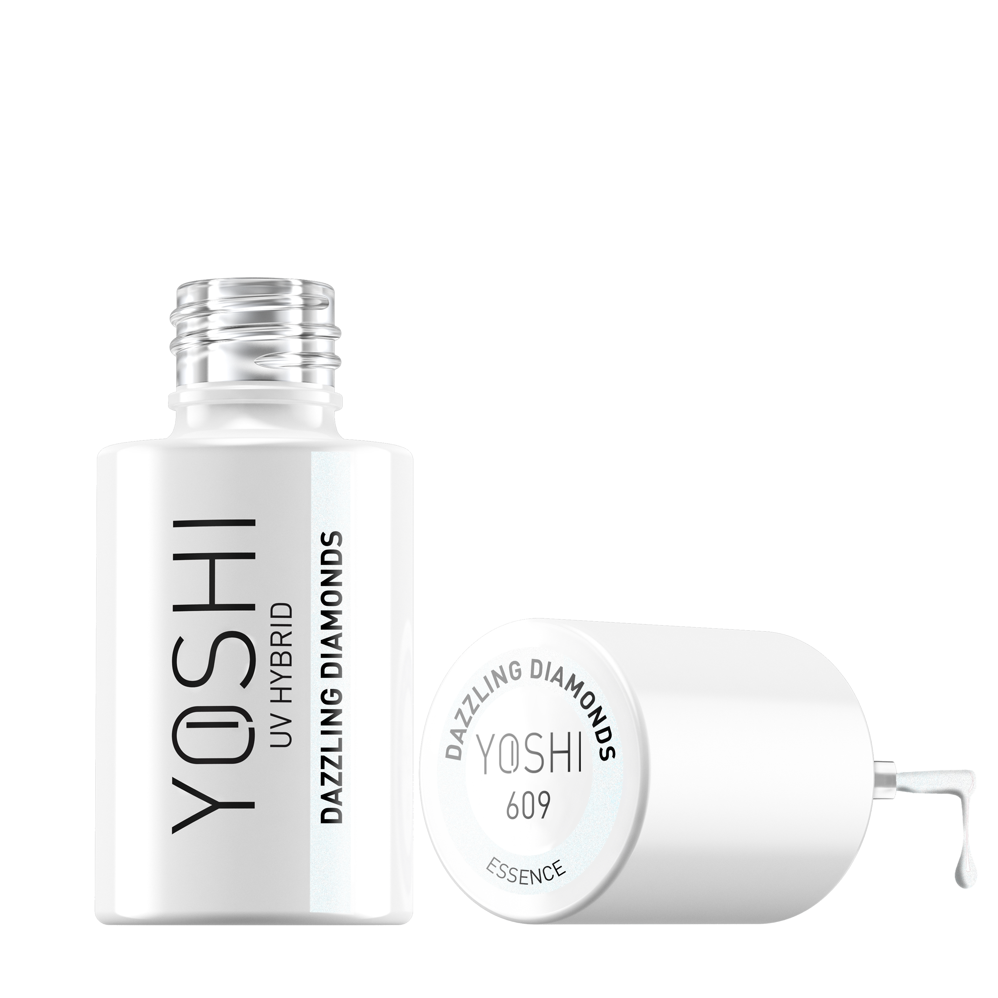 Yoshi - Lakier Hybrydowy 609 Dazzling Diamonds 6ml