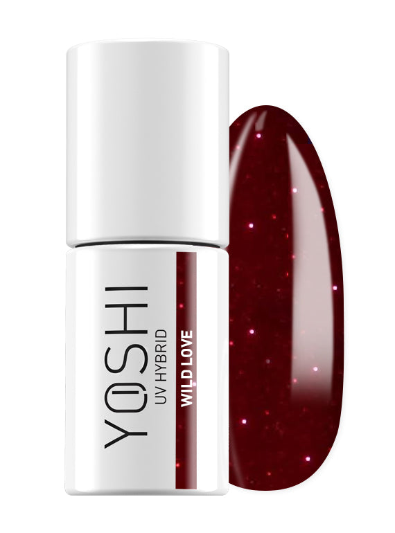 Yoshi - Lakier Hybrydowy 611 Wild Love 6ml