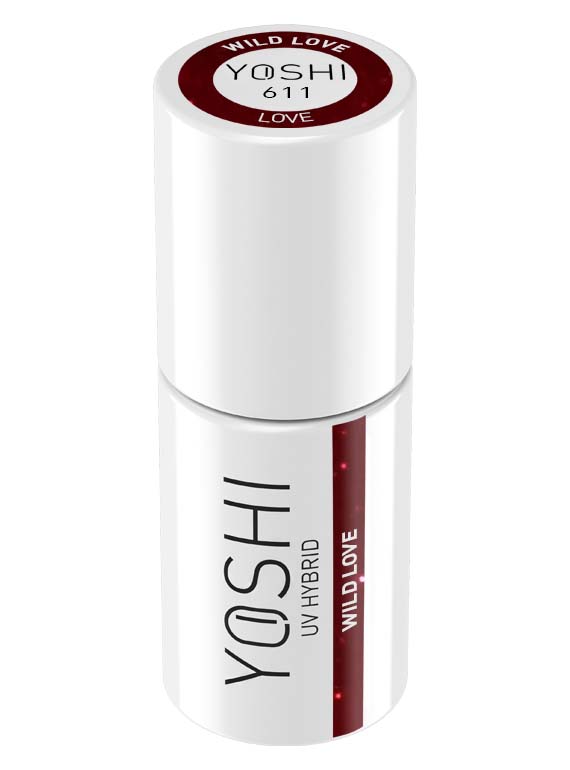 Yoshi - Lakier Hybrydowy 611 Wild Love 6ml