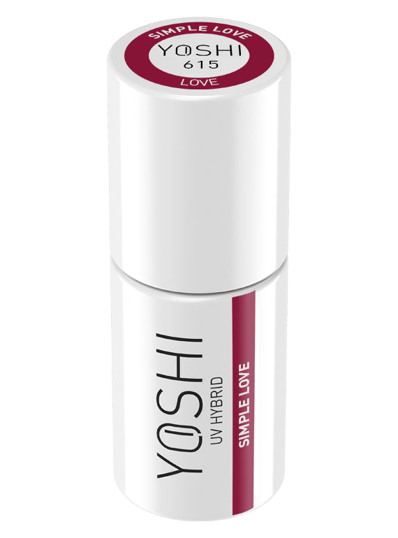 Yoshi - Lakier Hybrydowy 615 Simple Love 6ml