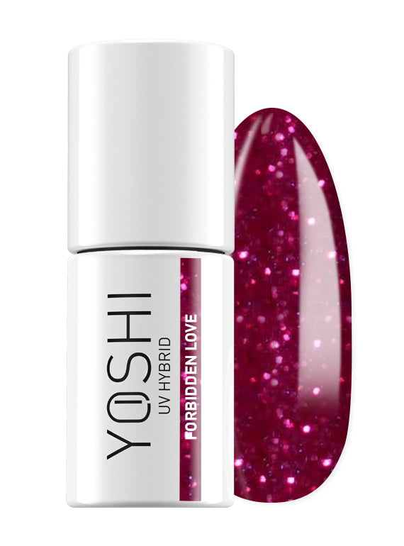 Yoshi - Lakier Hybrydowy 616 Forbidden Love 6ml