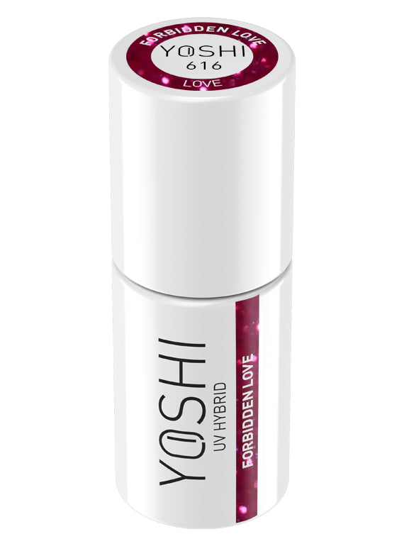 Yoshi - Lakier Hybrydowy 616 Forbidden Love 6ml