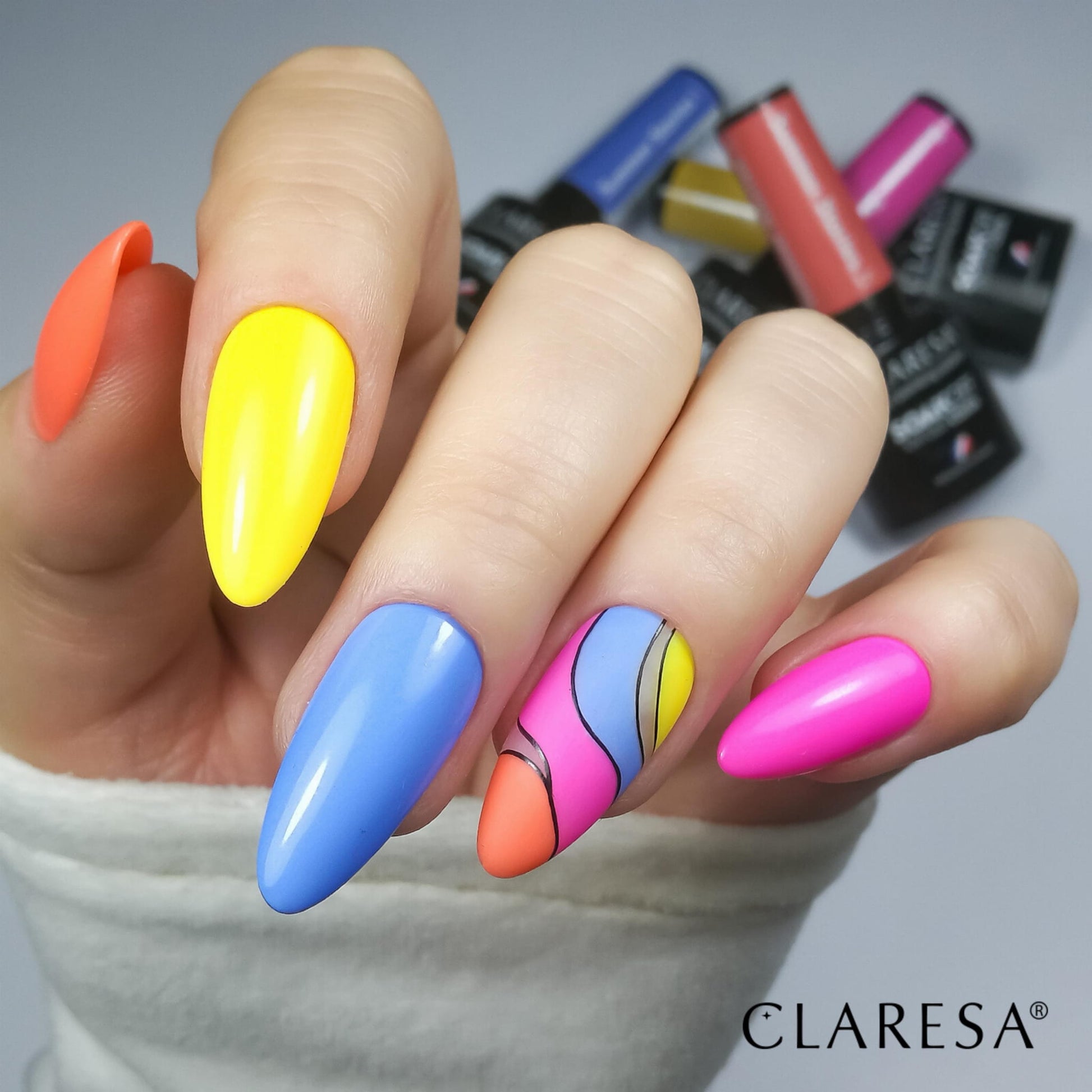 Claresa - lakier hybrydowy SUMMER STORIES 4 -5g