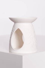 Kominek Do Wosków Zapachowych Hue White Floral - Kwiatek