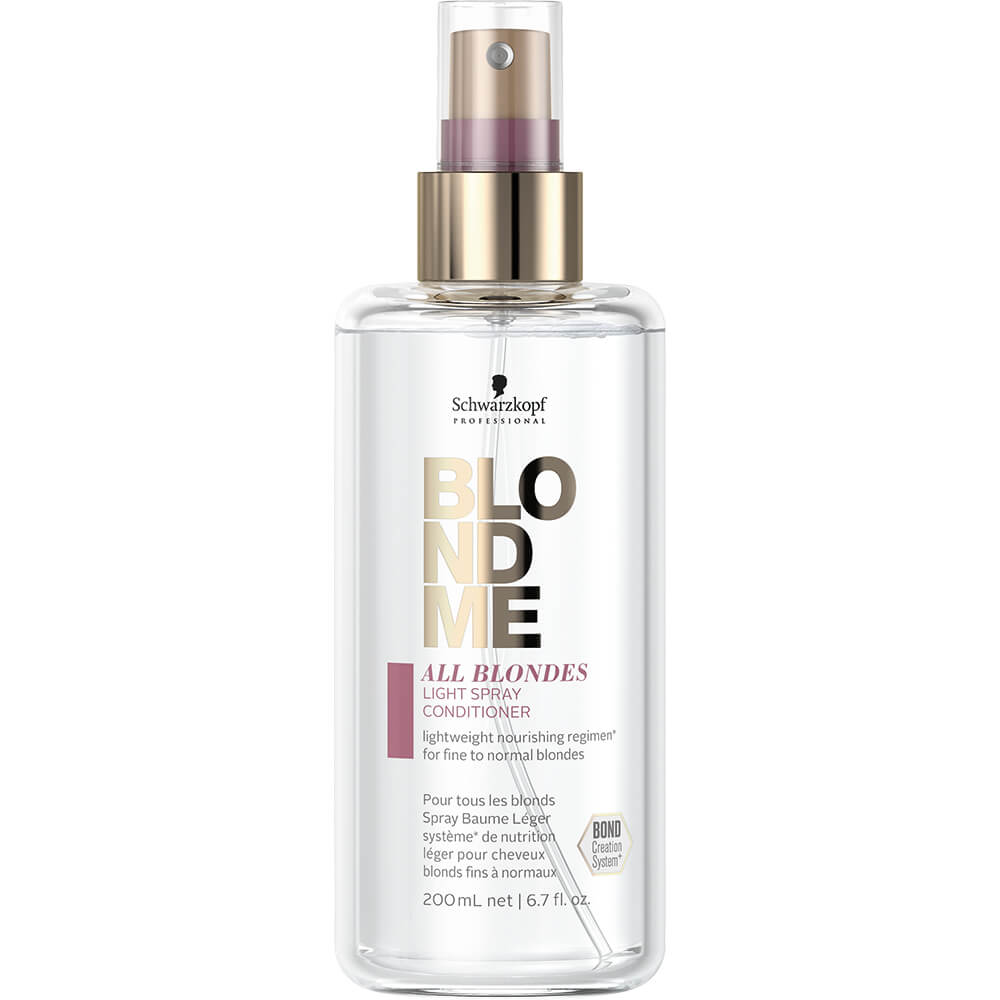 Schwarzkopf Professional Schwarzkopf Blonde Me All Blondes Light Spray Odżywka w Sprayu Do Włosów 200ml — Składniki i ocena