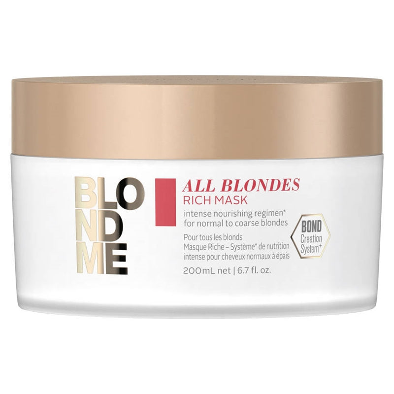 Schwarzkopf Professional Schwarzkopf Blonde Me All Blondes Rich Maska Do Włosów 200ml — Składniki i ocena
