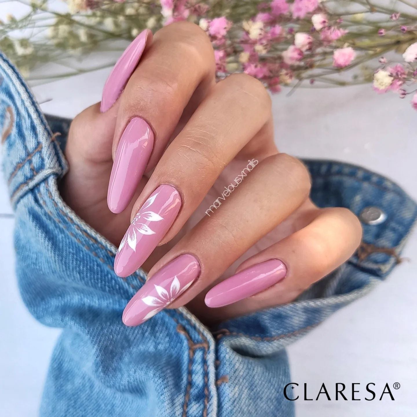 Claresa - Lakier hybrydowy Dusty Rose 8 - 5g