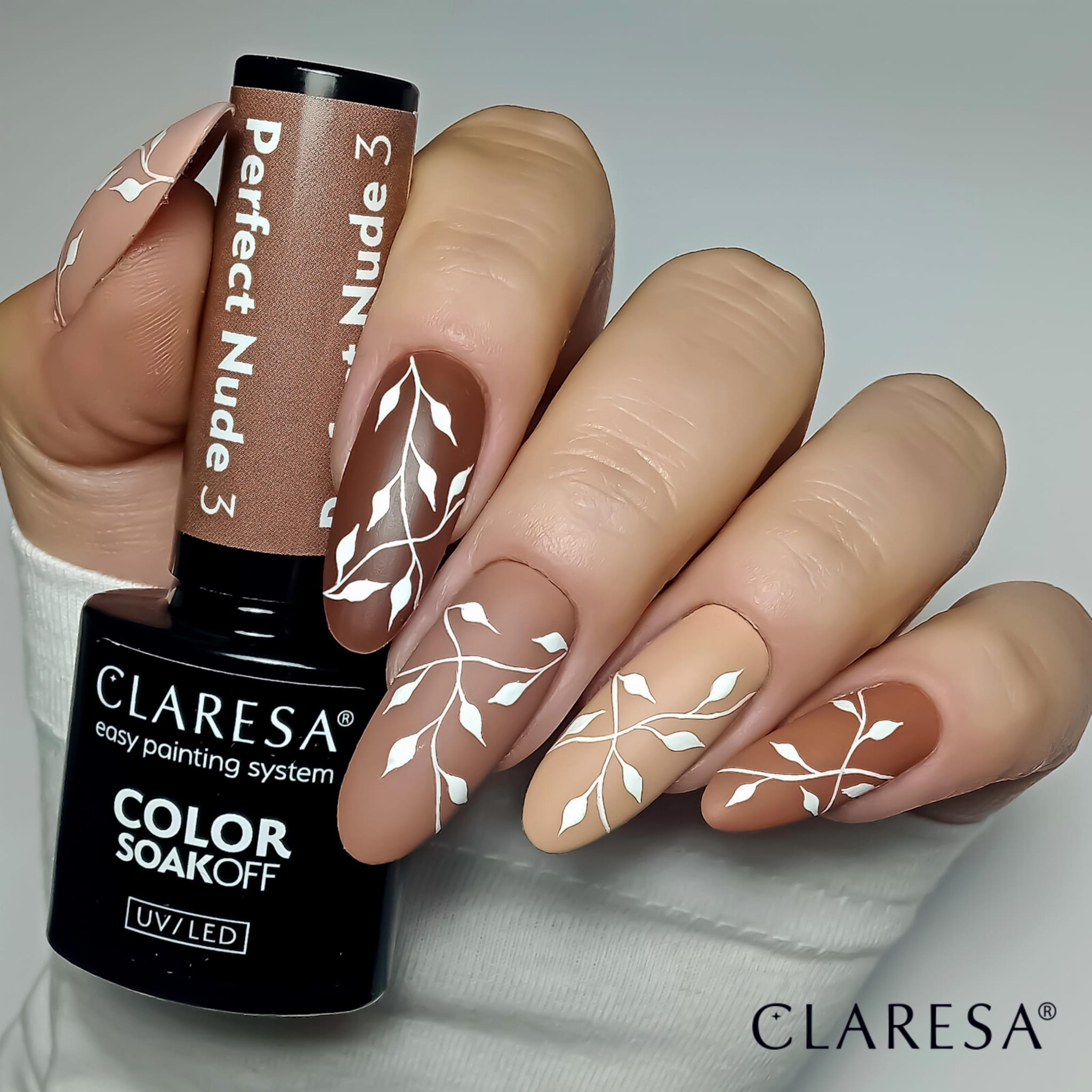 Claresa - Lakier hybrydowy PERFECT NUDE 2 -5g