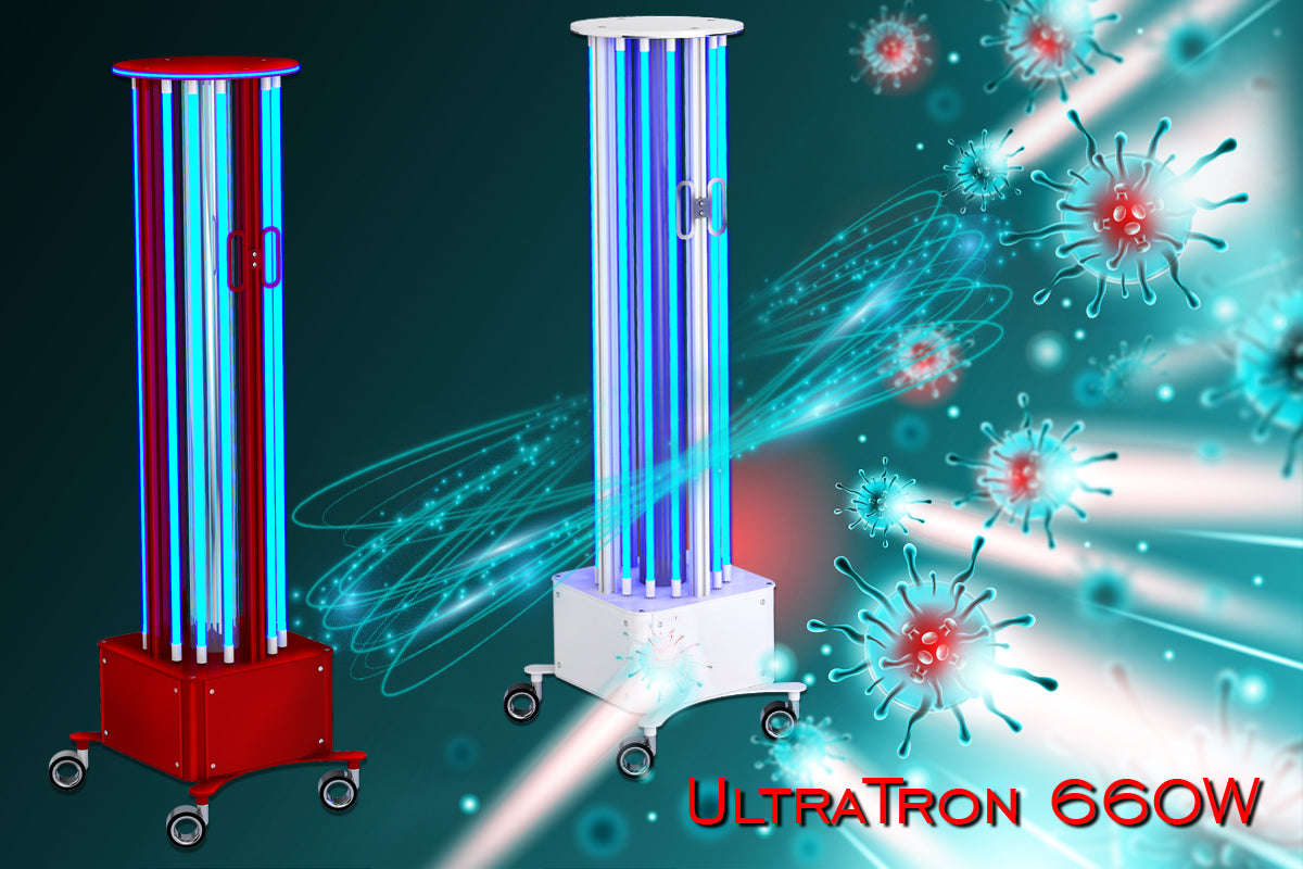 Alvi Prague Promiennik bakteriobójczy UltraTron-660W na 12 lamp