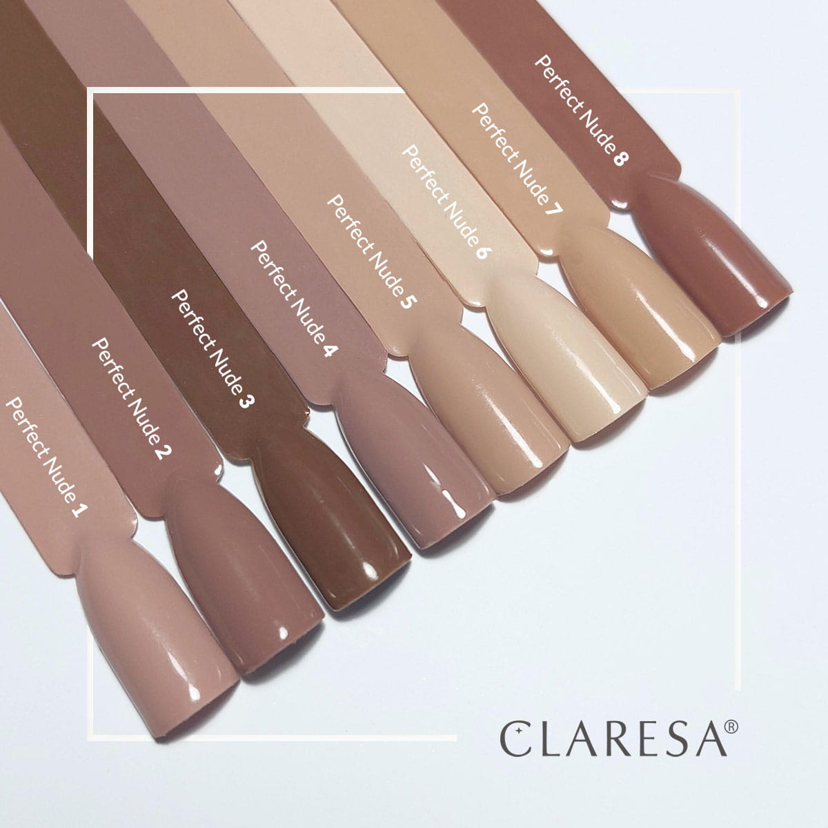 Claresa - Lakier hybrydowy PERFECT NUDE 6 -5g