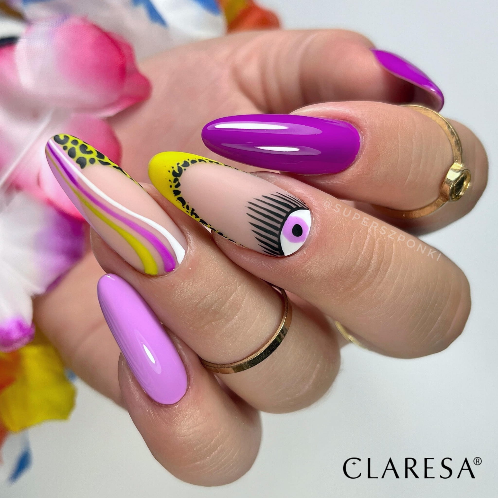 Claresa - lakier hybrydowy  NEON 12 -5g