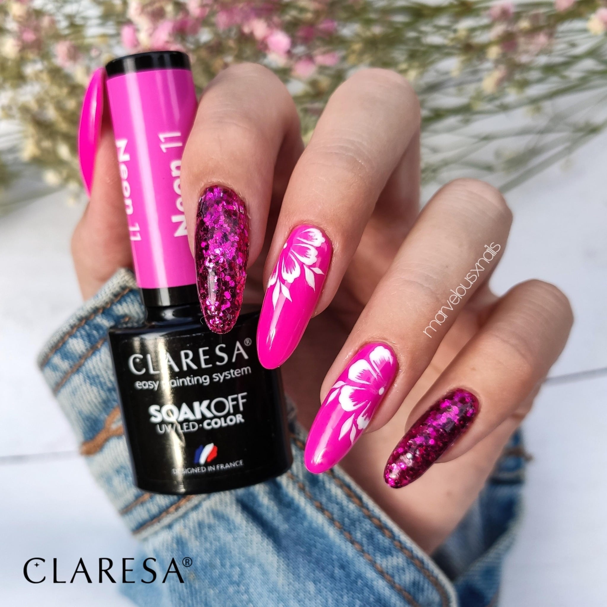 Claresa - lakier hybrydowy NEON 11 -5g