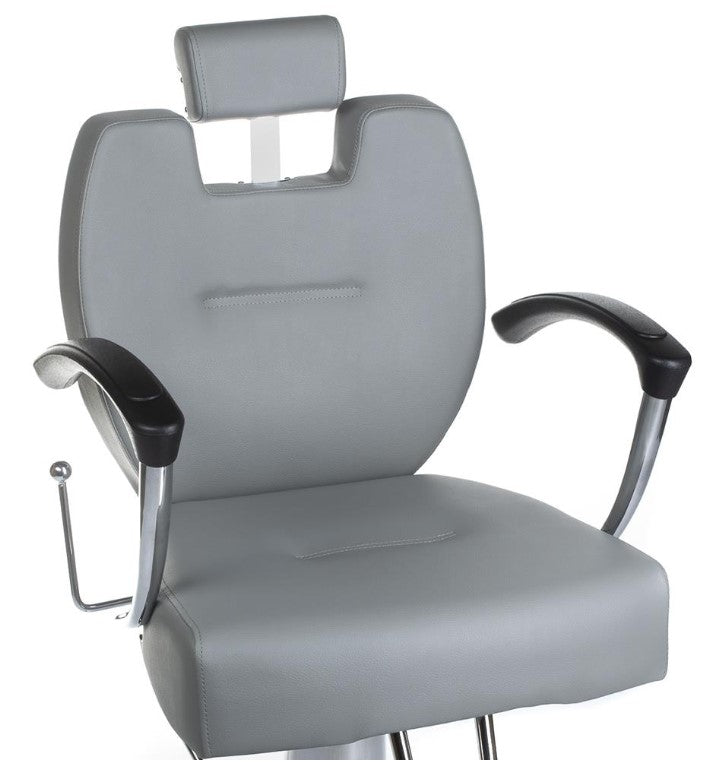 Fotel barberski HEKTOR BH-3208 Szary