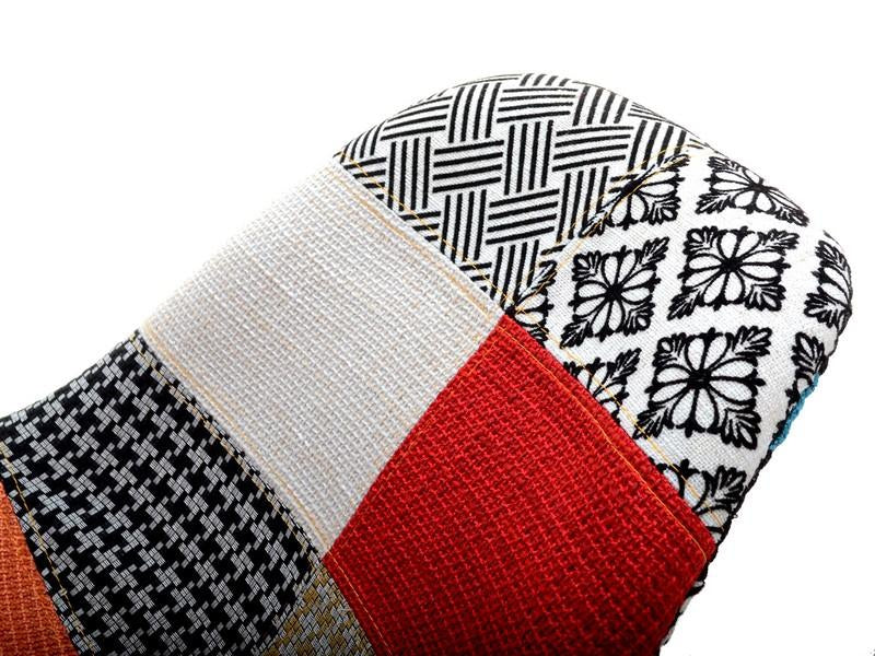 Krzesło Kosmetyczne Sardynia Tapicerowane Patchwork