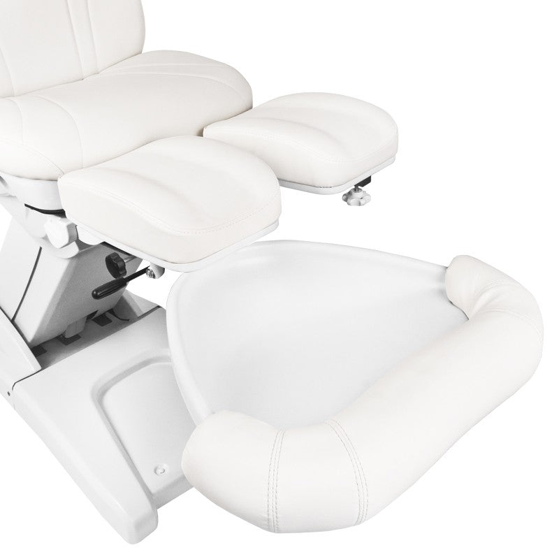 Fotel Kosmetyczny Elektr. Azzurro 872s Pedi-Pro 3 Siln. Biały