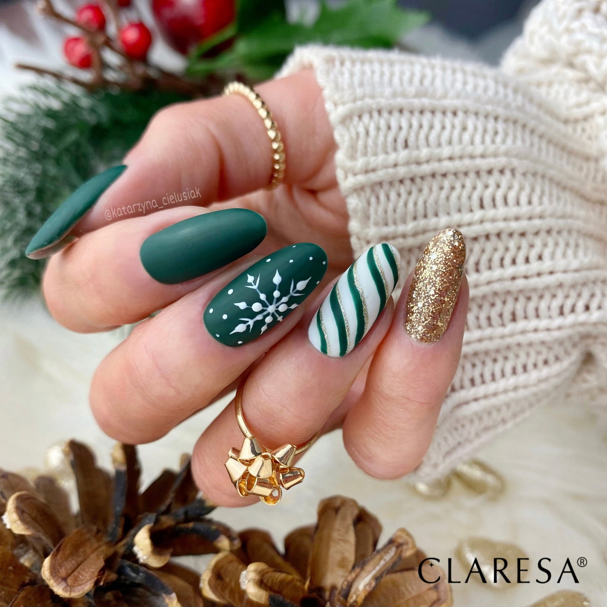 Claresa - lakier hybrydowy WARMIN FALL 8 -5g