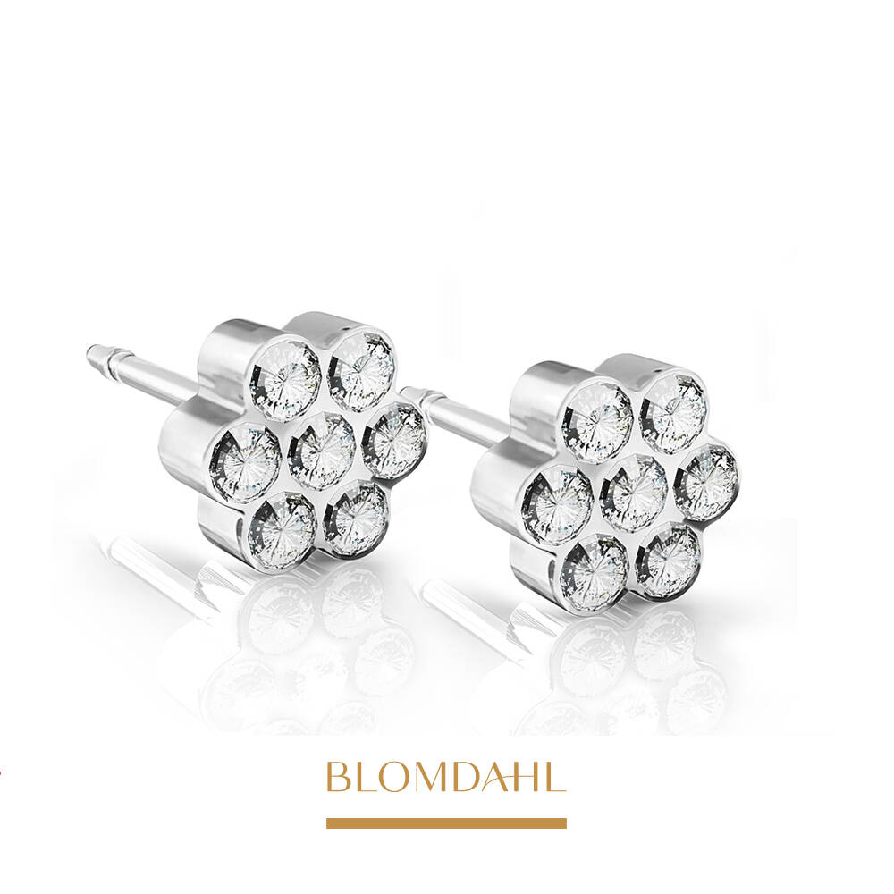 Blomdahl -  Kolczyk  Daisy Crystal 5 mm SFJ 2szt