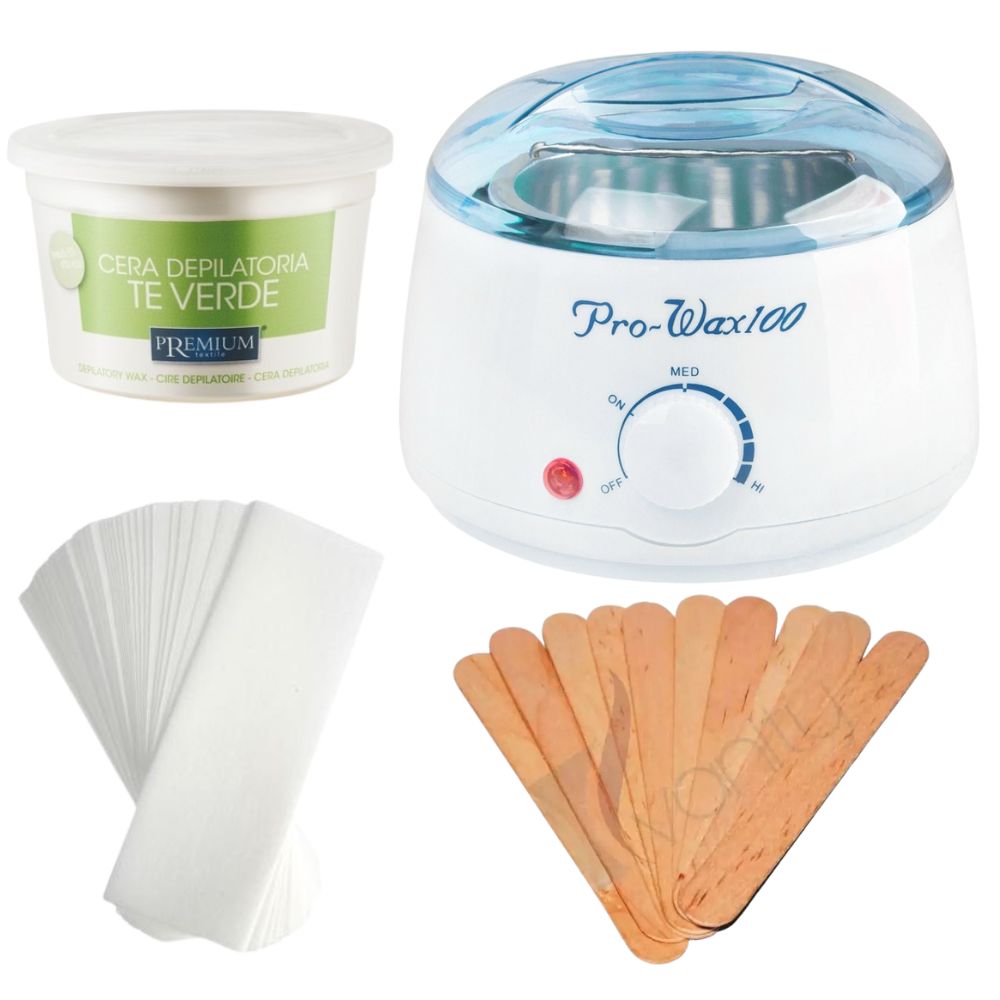 Zestaw Do Depilacji Pro Wax Pure Light - Zapach Te Verde
