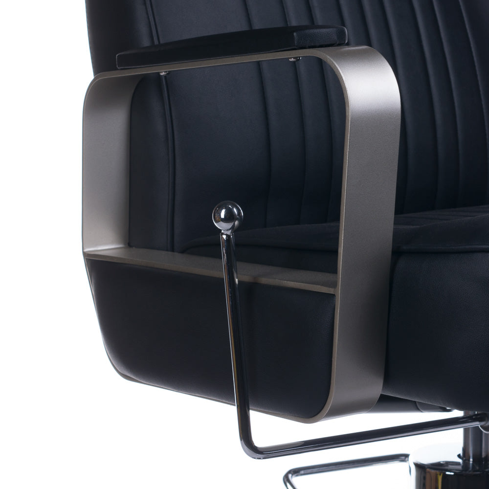 Fotel barberski HOMER BH-31237 Kremowy