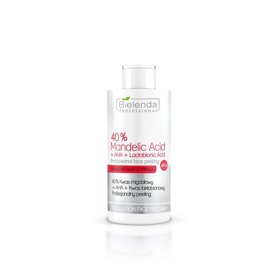 Bielenda Bielenda 40% Kwas Migdałowy+Aha+Kwas Laktobionowy Peeling 150g — Składniki i ocena