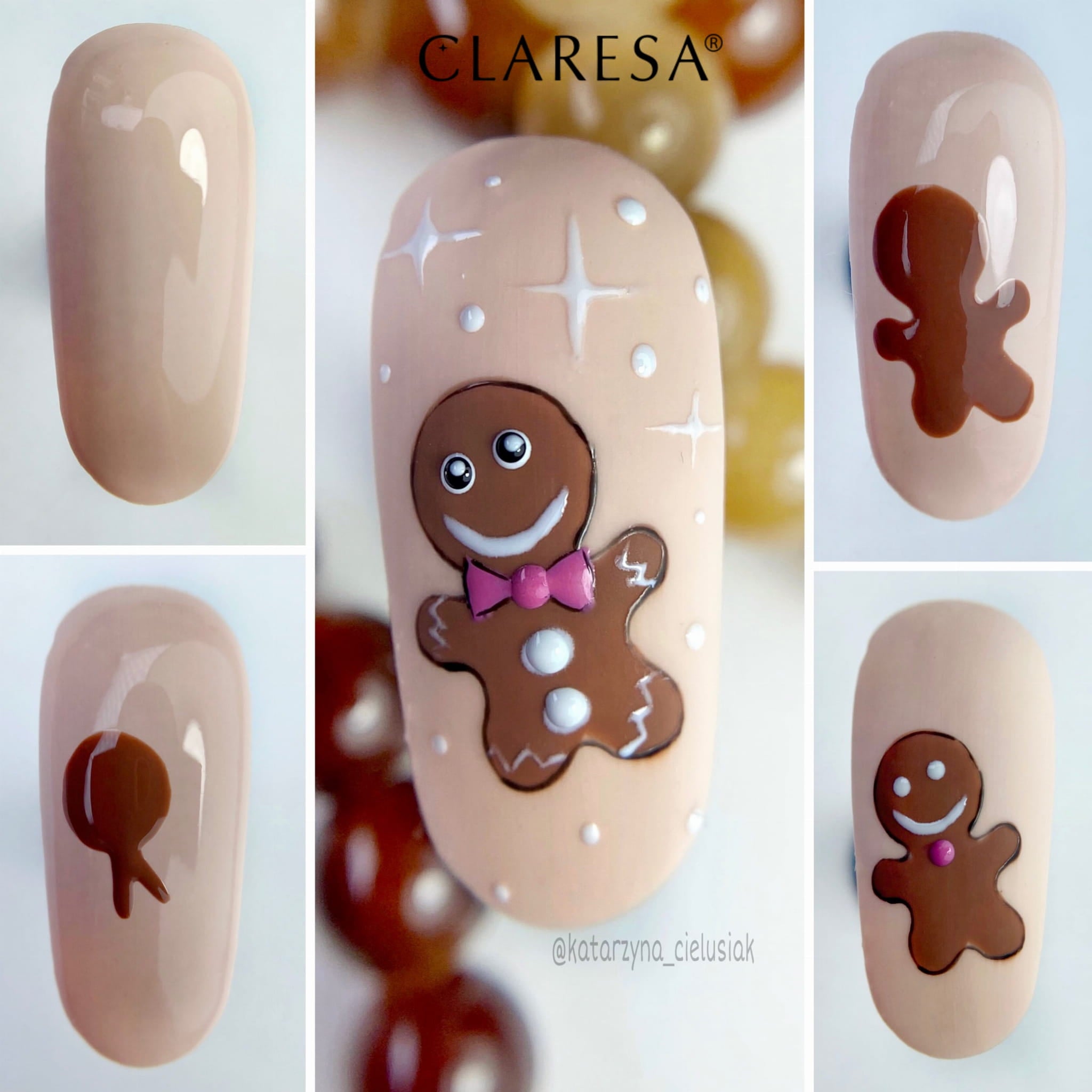 Claresa - Lakier hybrydowy PERFECT NUDE 3 -5g