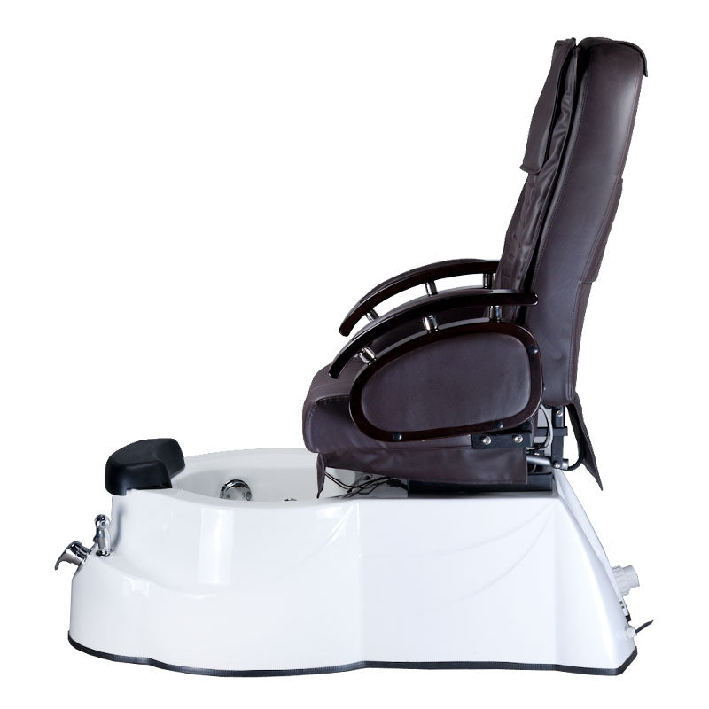 Fotel Pedicure Spa Br-3820d Brązowy