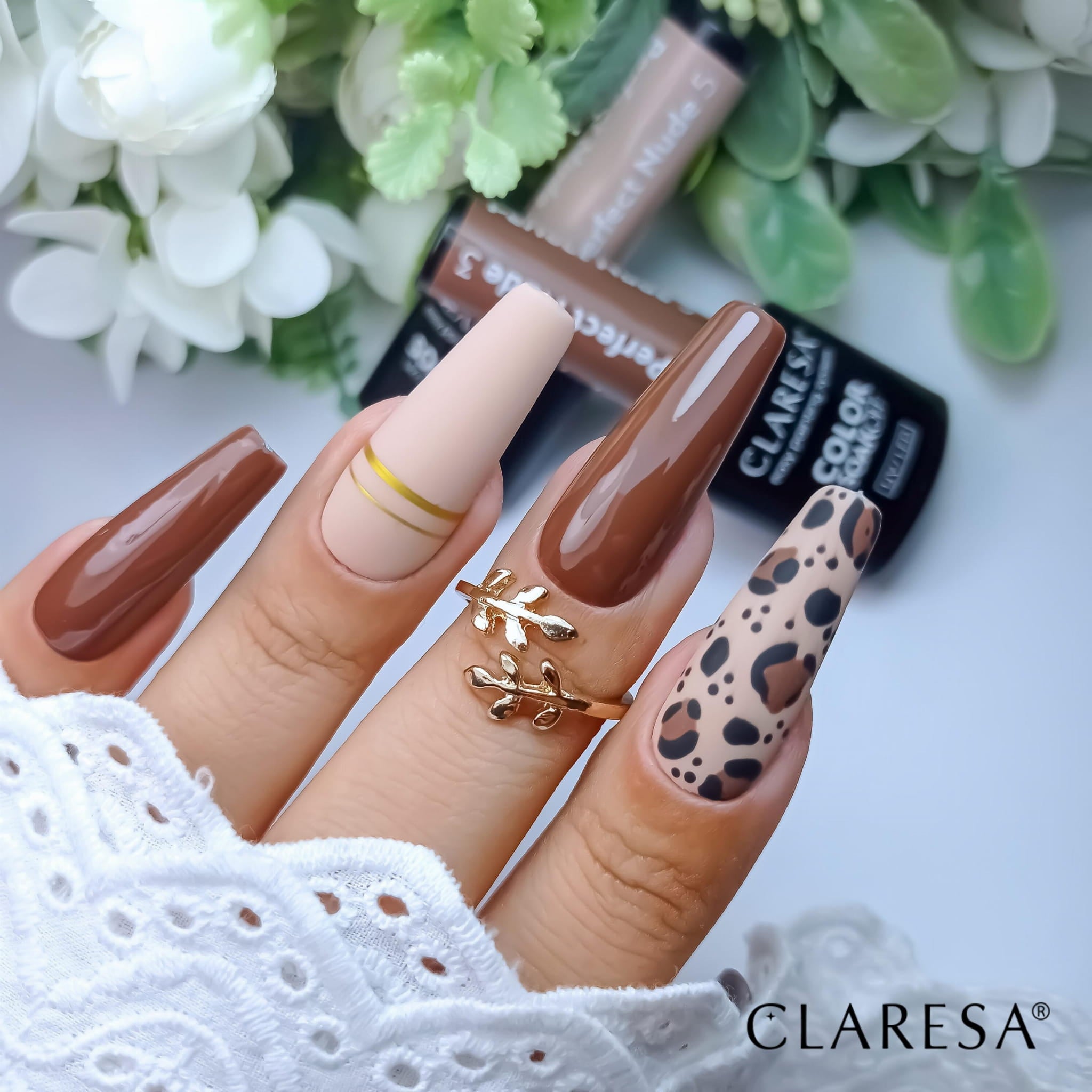 Claresa - Lakier hybrydowy PERFECT NUDE 3 -5g