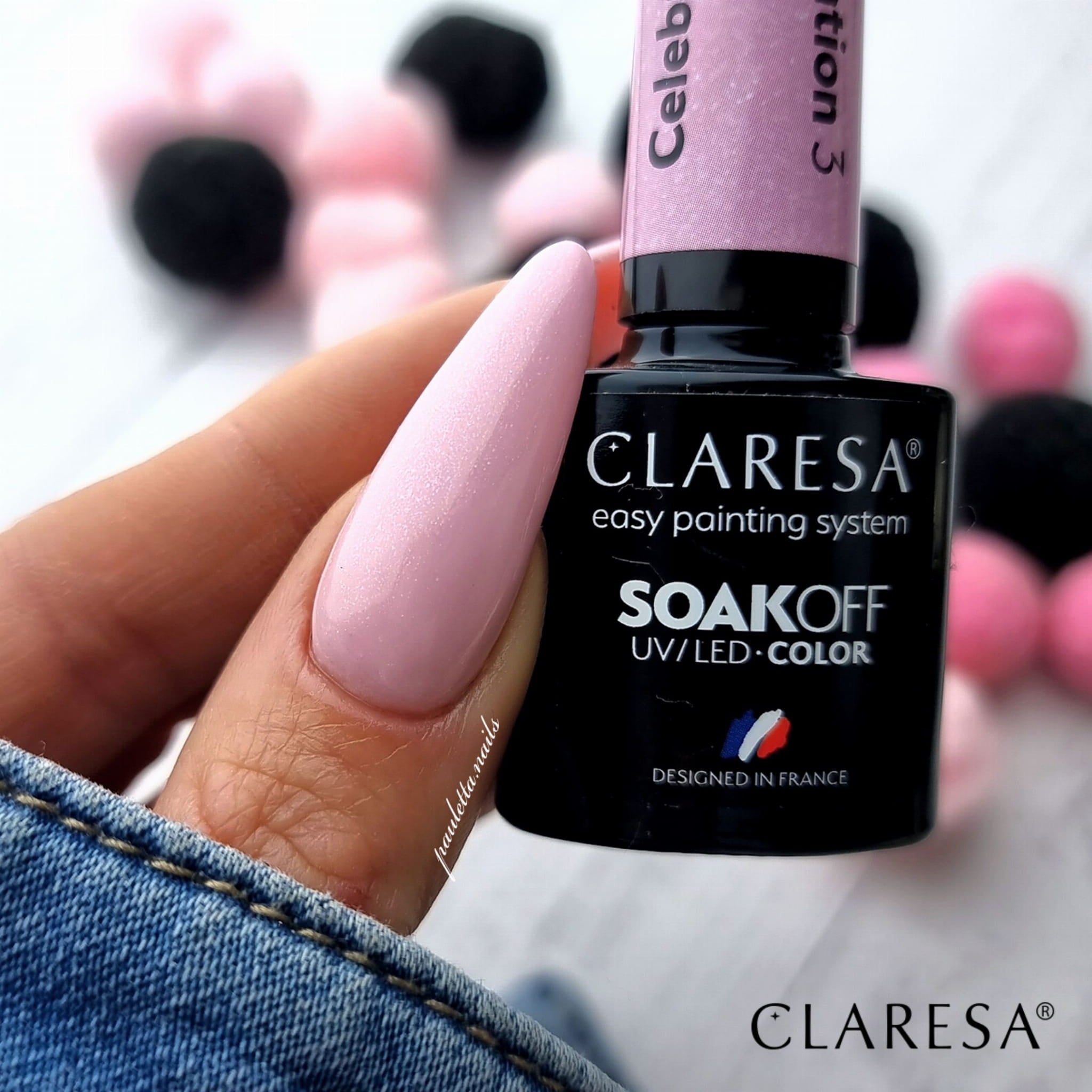 Claresa - lakier hybrydowy CELEBRATION 3 -5g