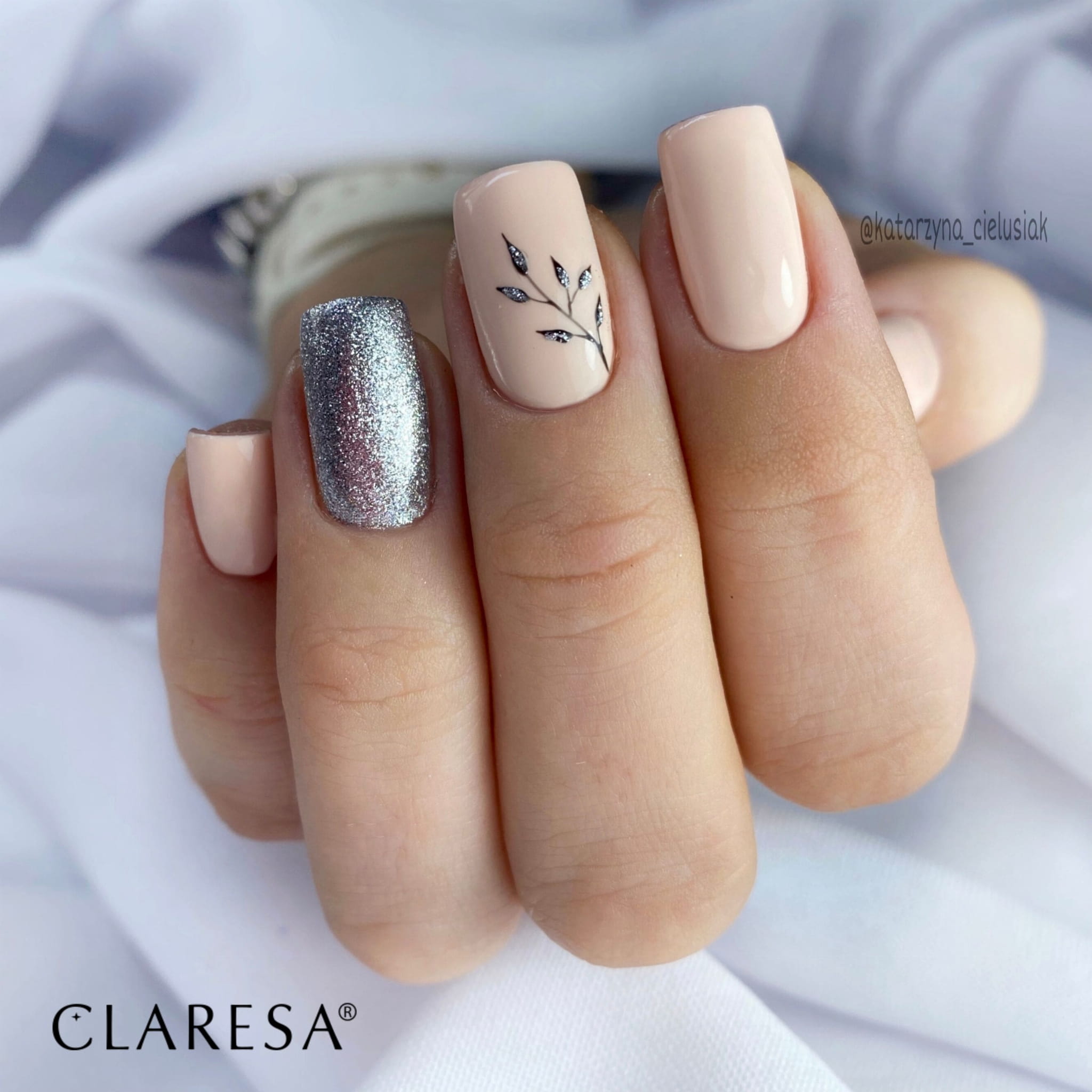 Claresa - Lakier hybrydowy FULL GLITTER 1 -5g