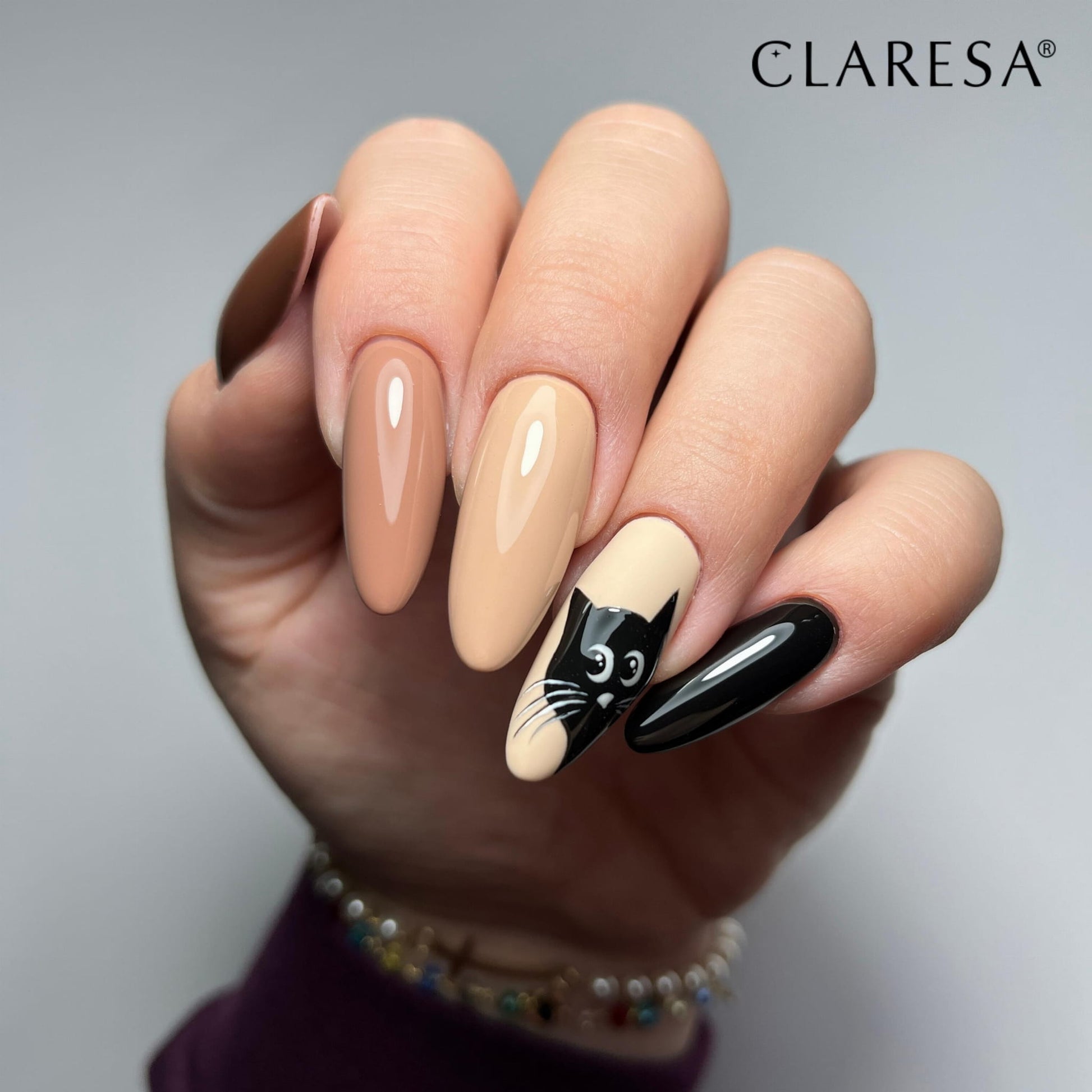 Claresa - Lakier hybrydowy PERFECT NUDE 6 -5g