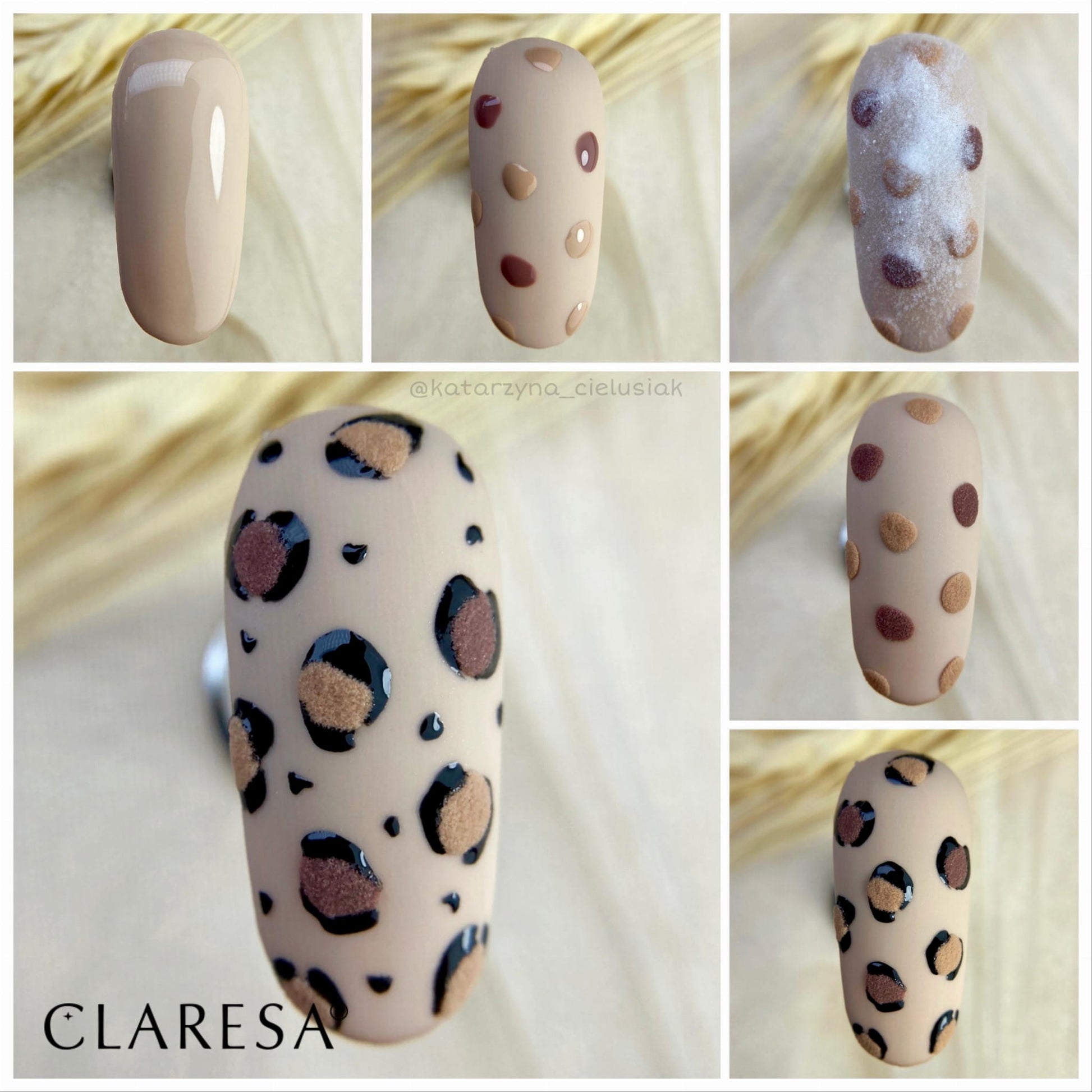 Claresa - Lakier hybrydowy PERFECT NUDE 6 -5g