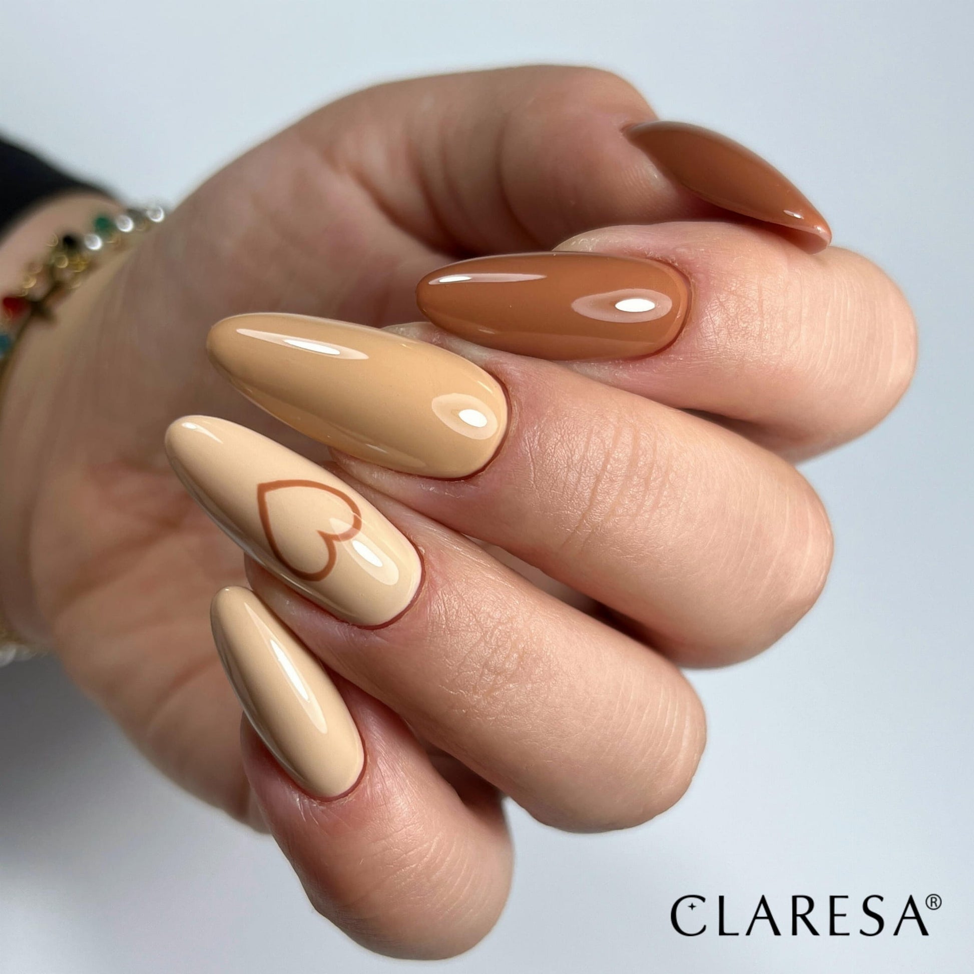 Claresa - Lakier hybrydowy PERFECT NUDE 6 -5g