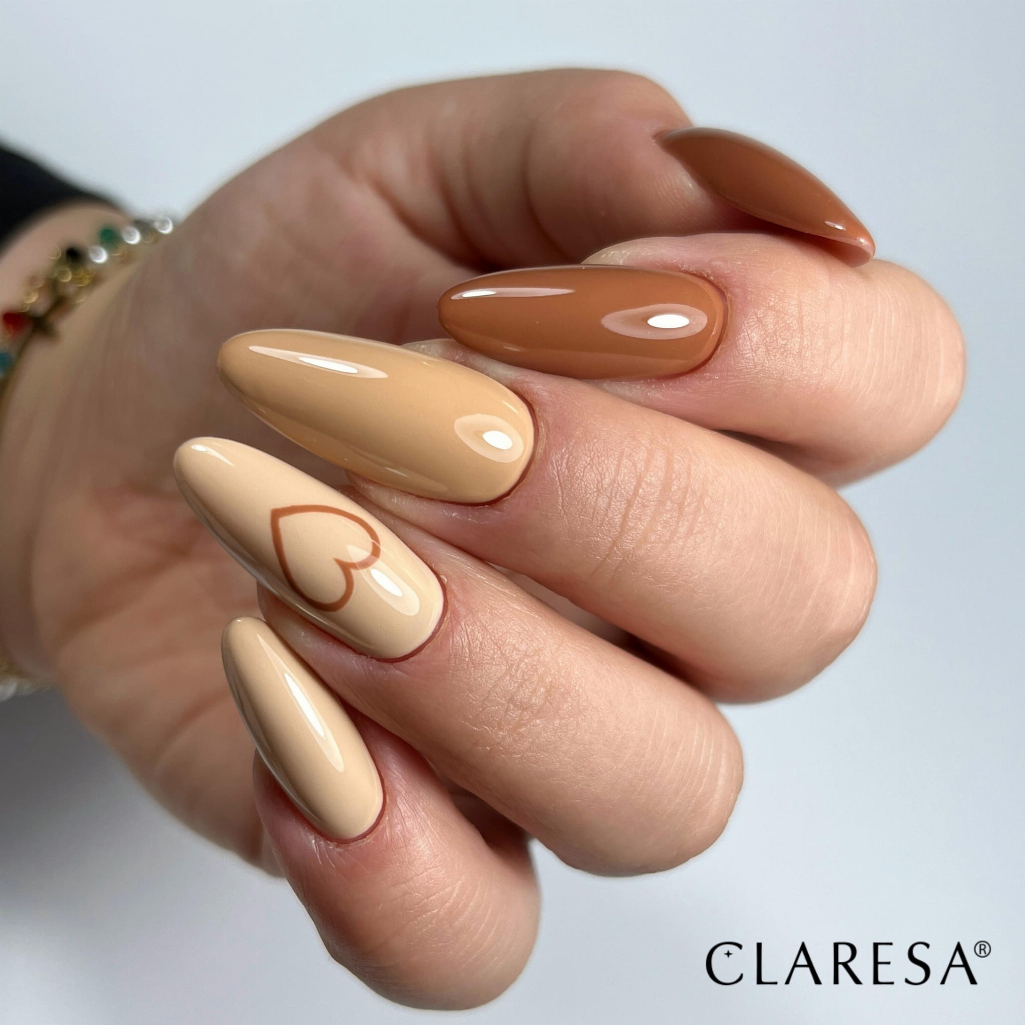 Claresa - Lakier hybrydowy PERFECT NUDE 6 -5g