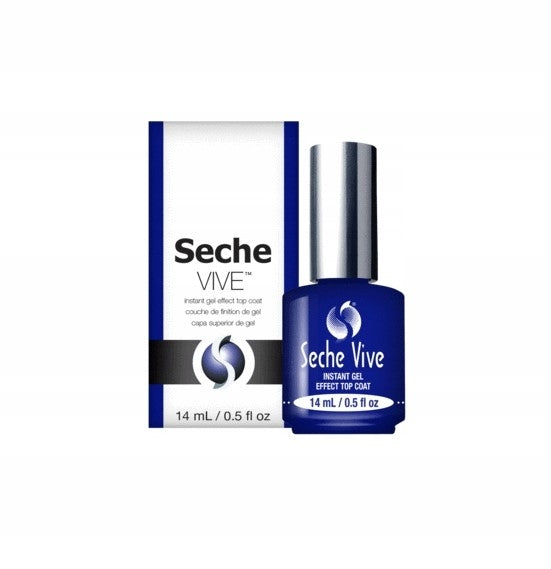 Seche Vive Szybkoschnący Lakier Żelowy Top 14ml