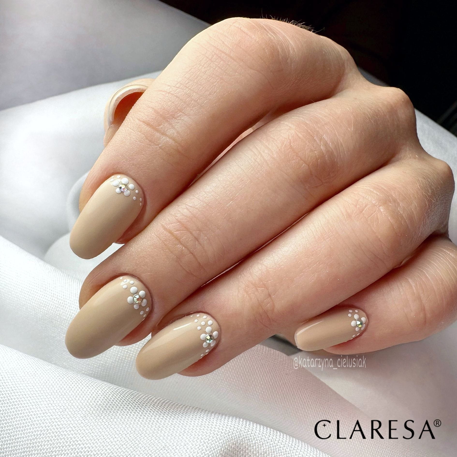 Claresa - Lakier hybrydowy PERFECT NUDE 6 -5g