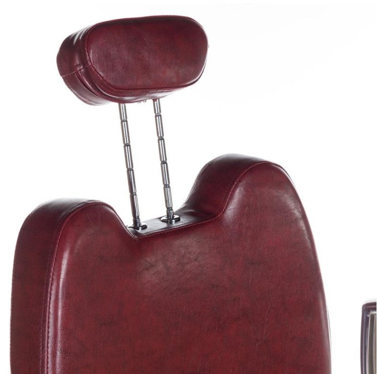 Fotel barberski HOMER II BH-31275 Czerwony