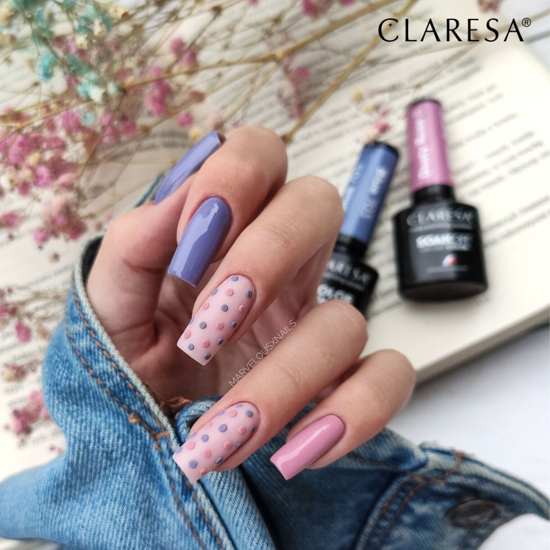 Claresa - Lakier hybrydowy Dusty Rose 8 - 5g