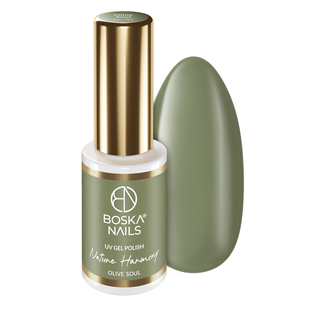 Boska Nails Lakier hybrydowy Nature Harmony OLIVE SOUL no 769 6 ml