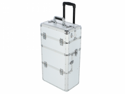 Kuferek Kosmetyczny Trolley TC009 Silver Strip Outlet