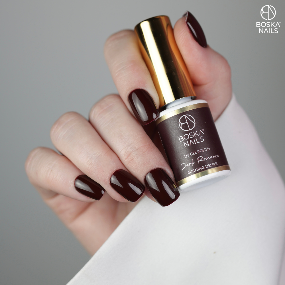 Boska Nails Lakier hybrydowy Dark Romance Burning Desire no 773 6 ml