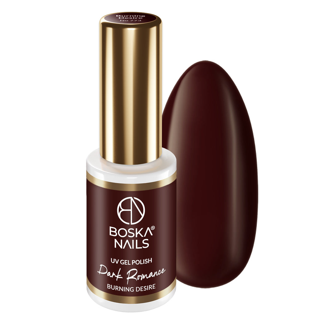 Boska Nails Lakier hybrydowy Dark Romance Burning Desire no 773 6 ml